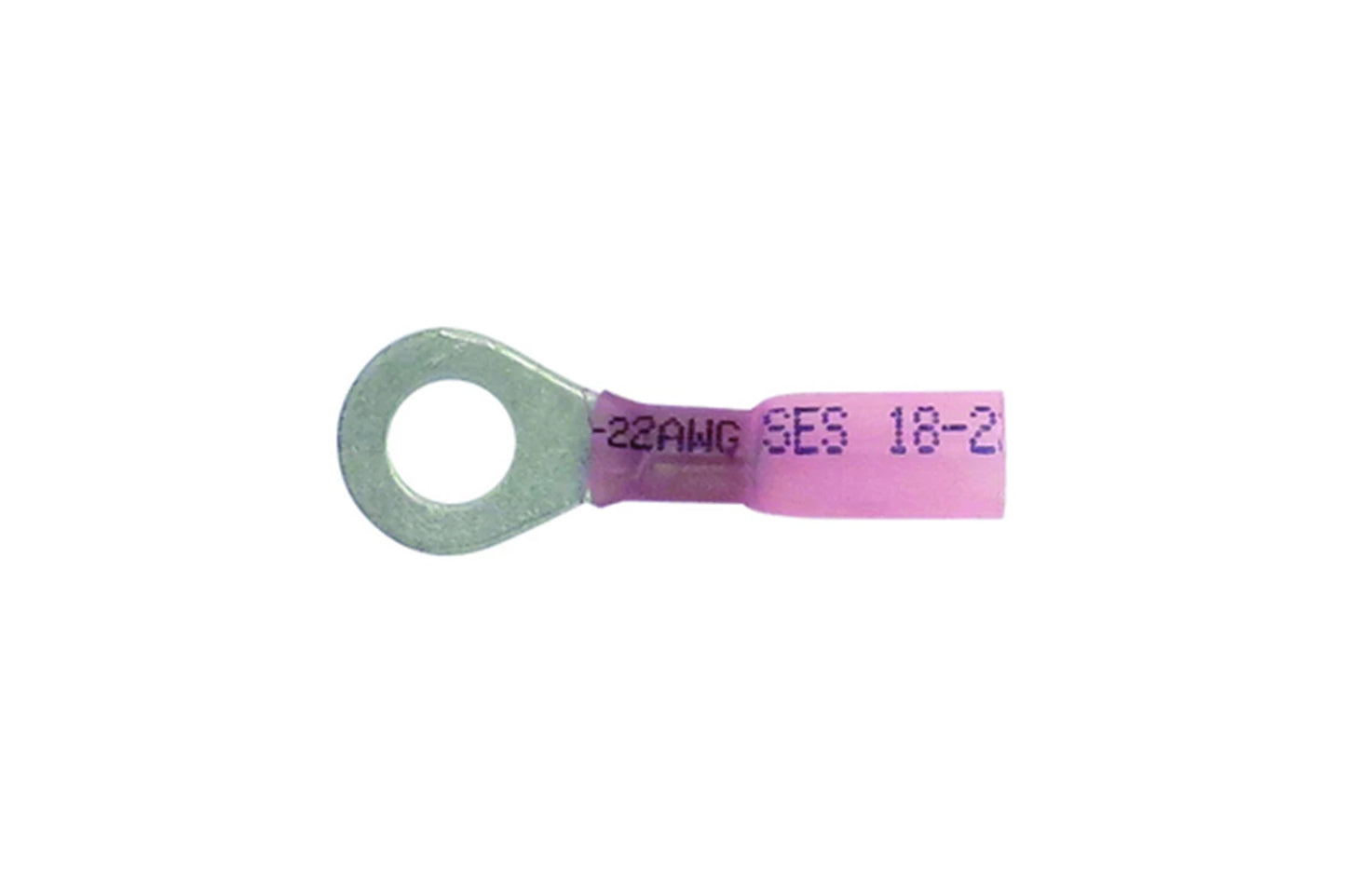 Cosses annulaires thermorétractables, 1/4 calibre 22 à 18, paquet de 25- 761702