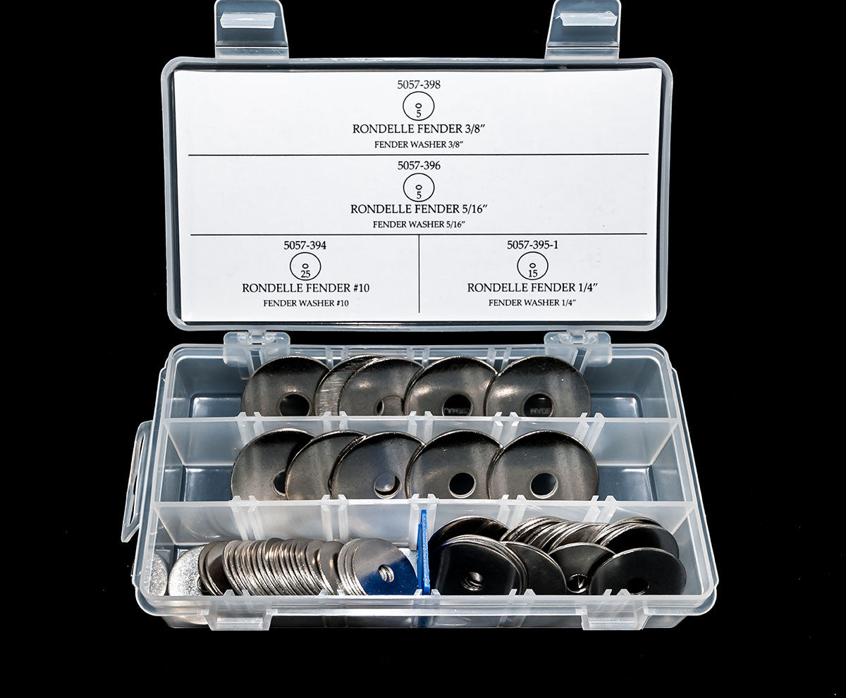 STAINLESS STEEL FENDER WASHERS – 50-PCS SET - Y-1251