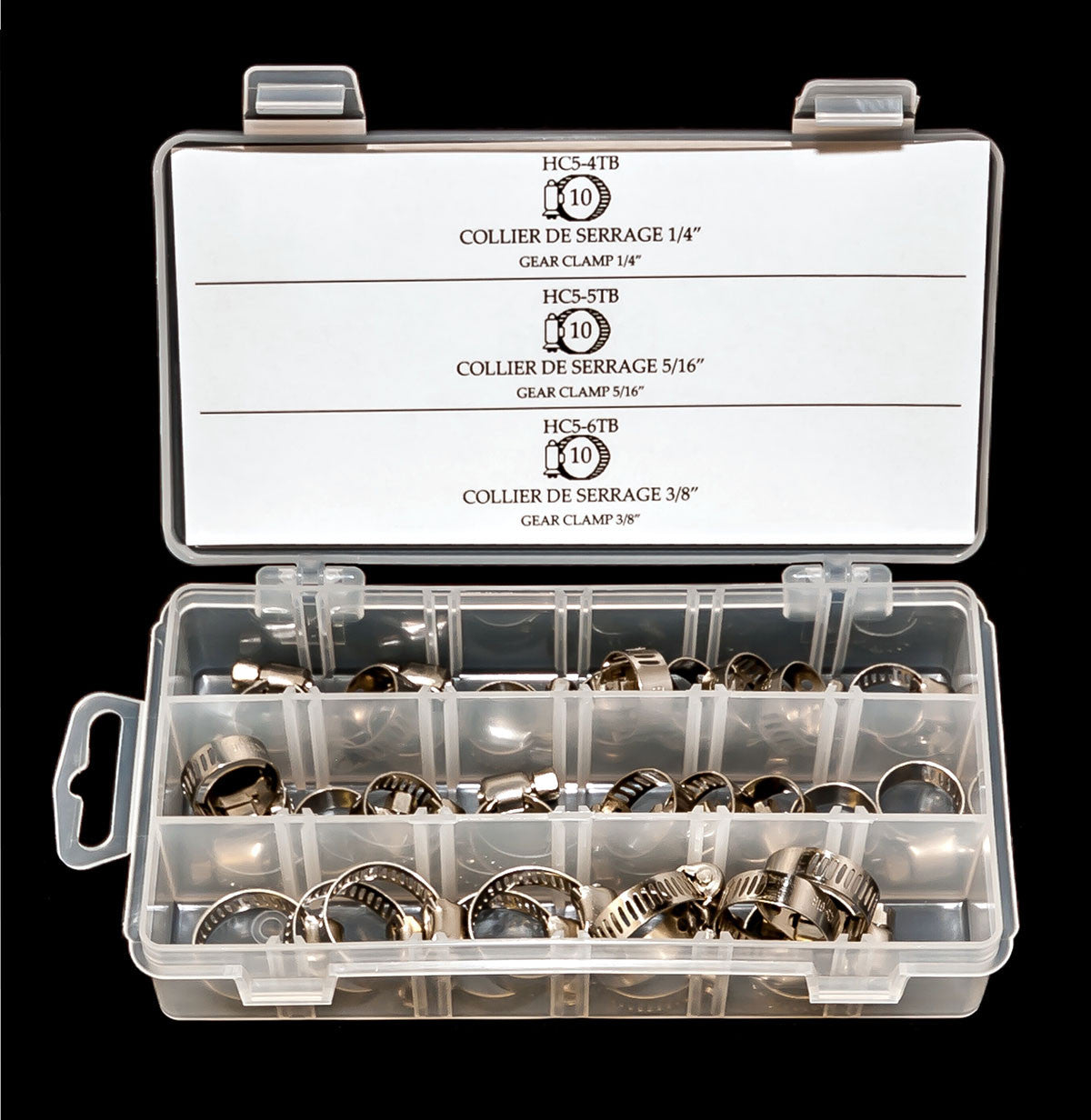 COLLIERS DE SERRAGE EN ACIER INOXYDABLE – ENSEMBLE DE 30 PIÈCES - Y-7500