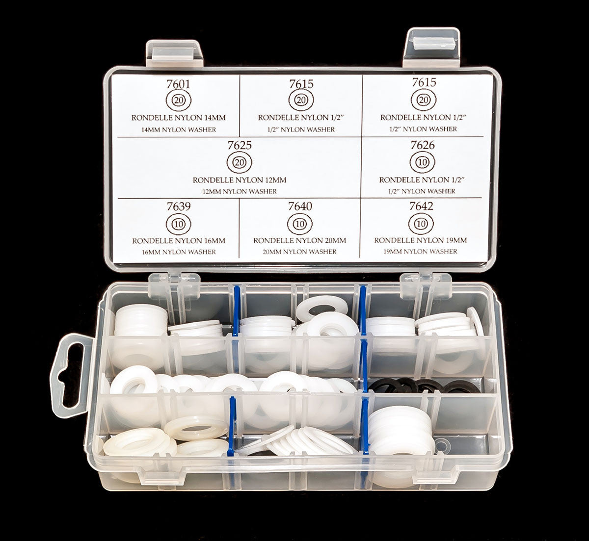 NYLON WASHERS – 120 PCS SET – Y-K336