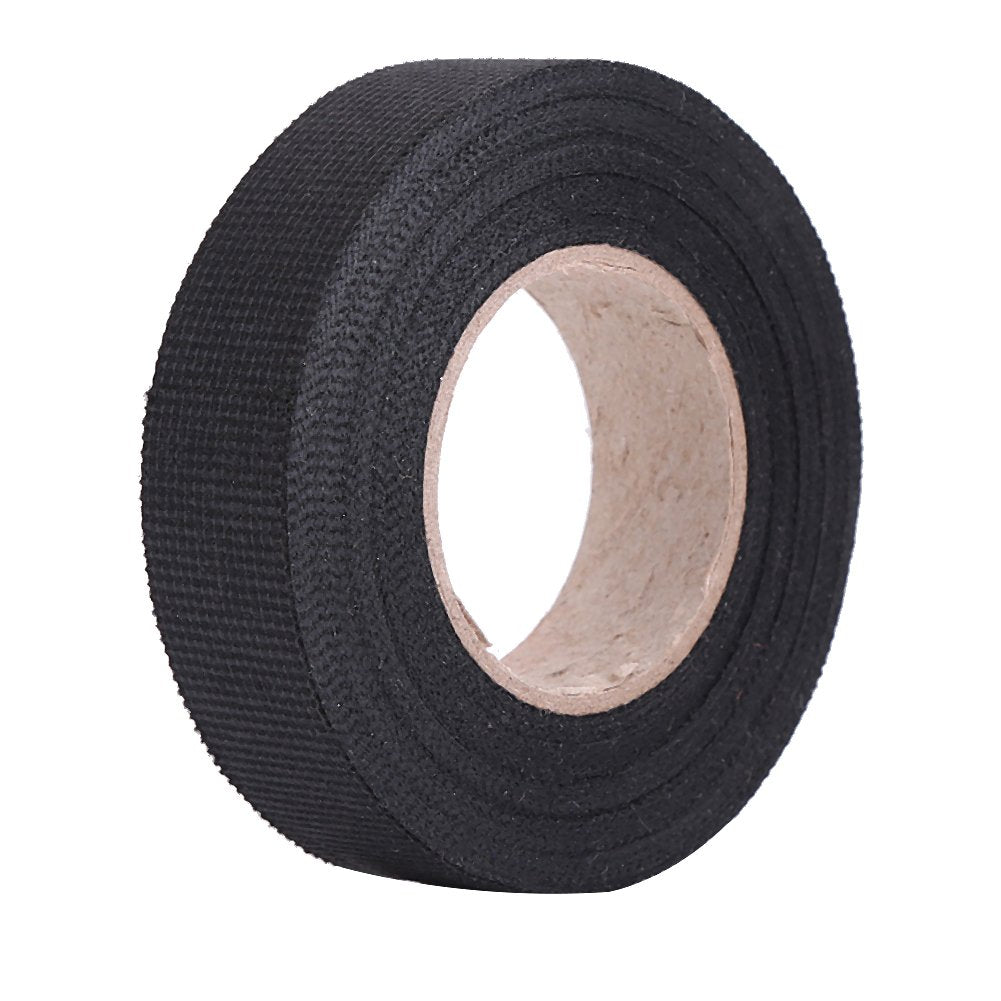 WHT3450 Ruban isolant en tissus 19 mm (3/4") x 18 m (50'), Noir