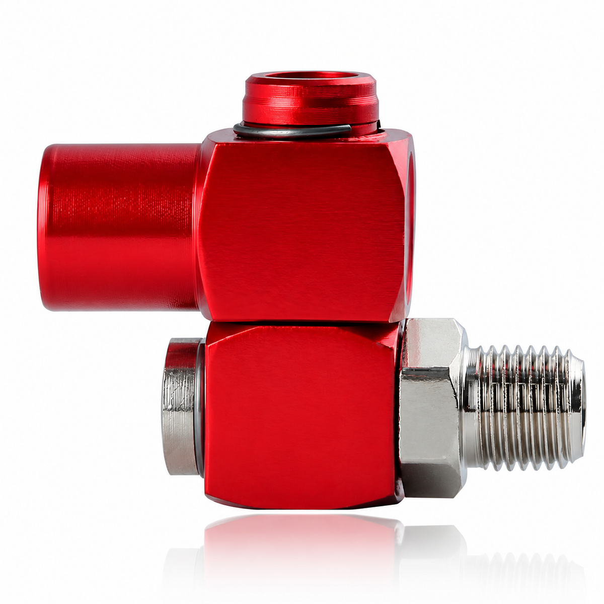 Raccords de tuyau d'air 1/4''NPT pivotants-  90RF