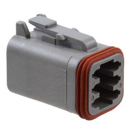 Connecteur allemand série DT male à 4 voies- DT06-6S