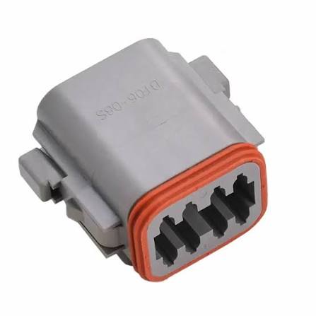 Connecteur allemand série DT male à 8 voies- DT06-8S(A)