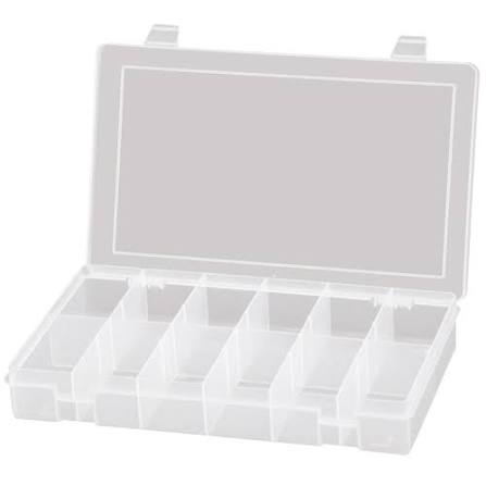 Boîtes compactes en polypropylène, 12 compartiments-  CB509
