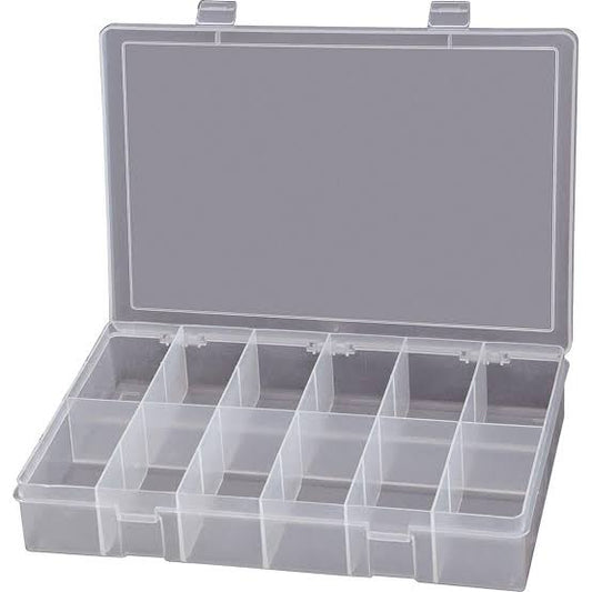 Boîtes compactes en polypropylène, 12 compartiments-  CB501