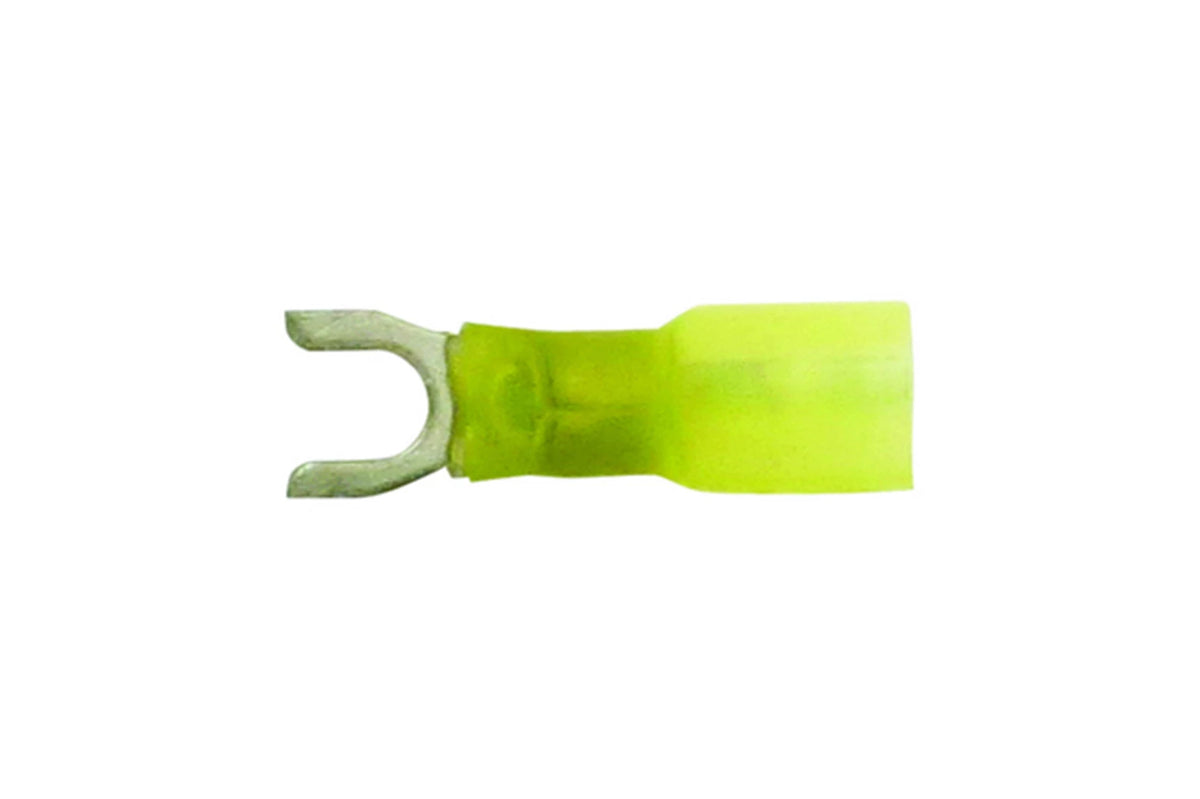 Cosses à fourche thermorétractables, #10  calibre 12 à 10, paquet de 25-  761713