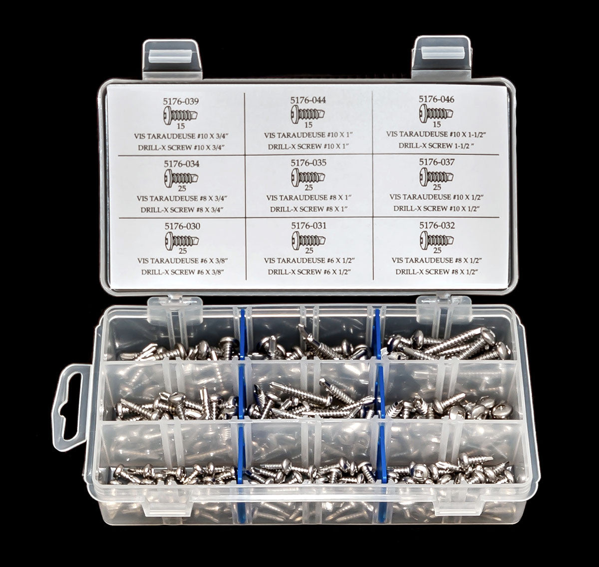 Stainless Steel Tapping Screw Set