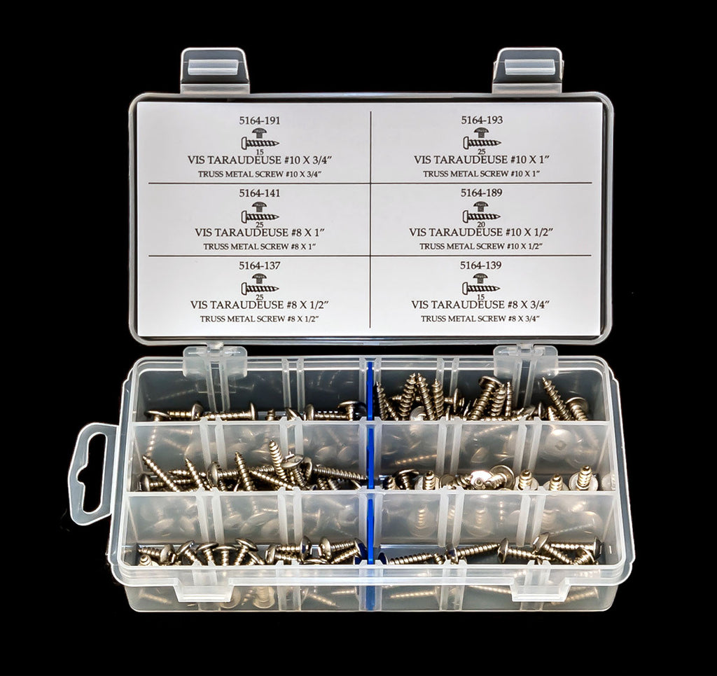 Ensemble De Vis Taraudeuses En Acier Inoxydable