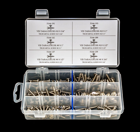 Ensemble De Vis Taraudeuses En Acier Inoxydable