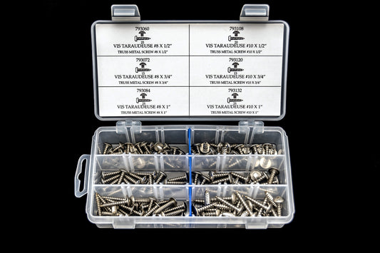 Stainless Steel Truss Tapping Screw Set