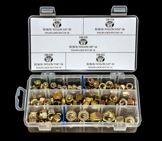 Y-258 - Grade 8 Nylon Fillet Nut Set