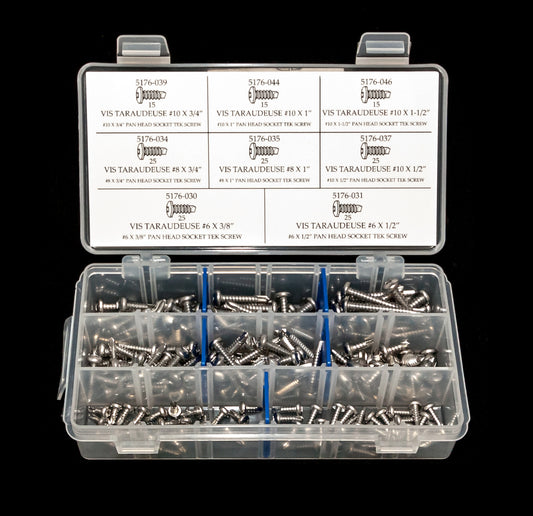 Stainless Steel Self-Drilling Tapping Screw Set