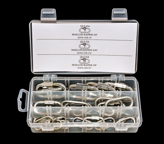 Y-750 - Zinc Plated Quick Link Set.